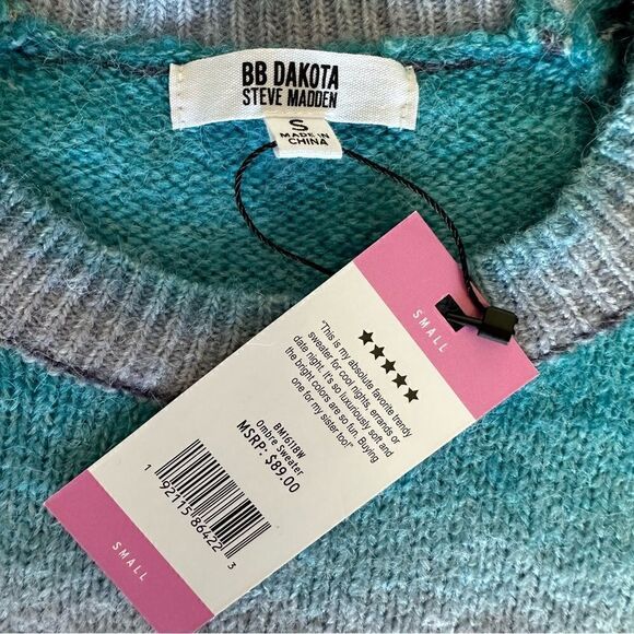 BB DAKOTA by STEVE MADDEN| crew neck everyday sweater - Picture 2 of 9